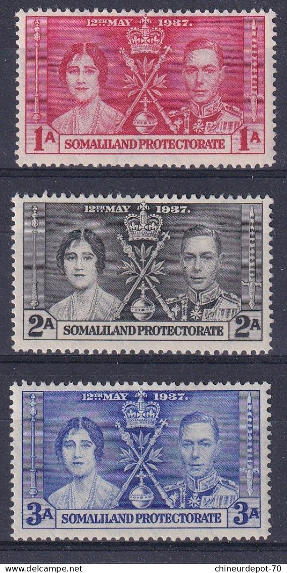 Somaliland Neufs Avec Charnieres * - Somaliland (Protectoraat ...-1959)