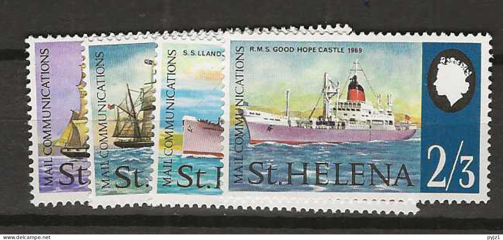 1969 MNH Saint Helena Mi  211-14 Postfris** - Saint Helena Island