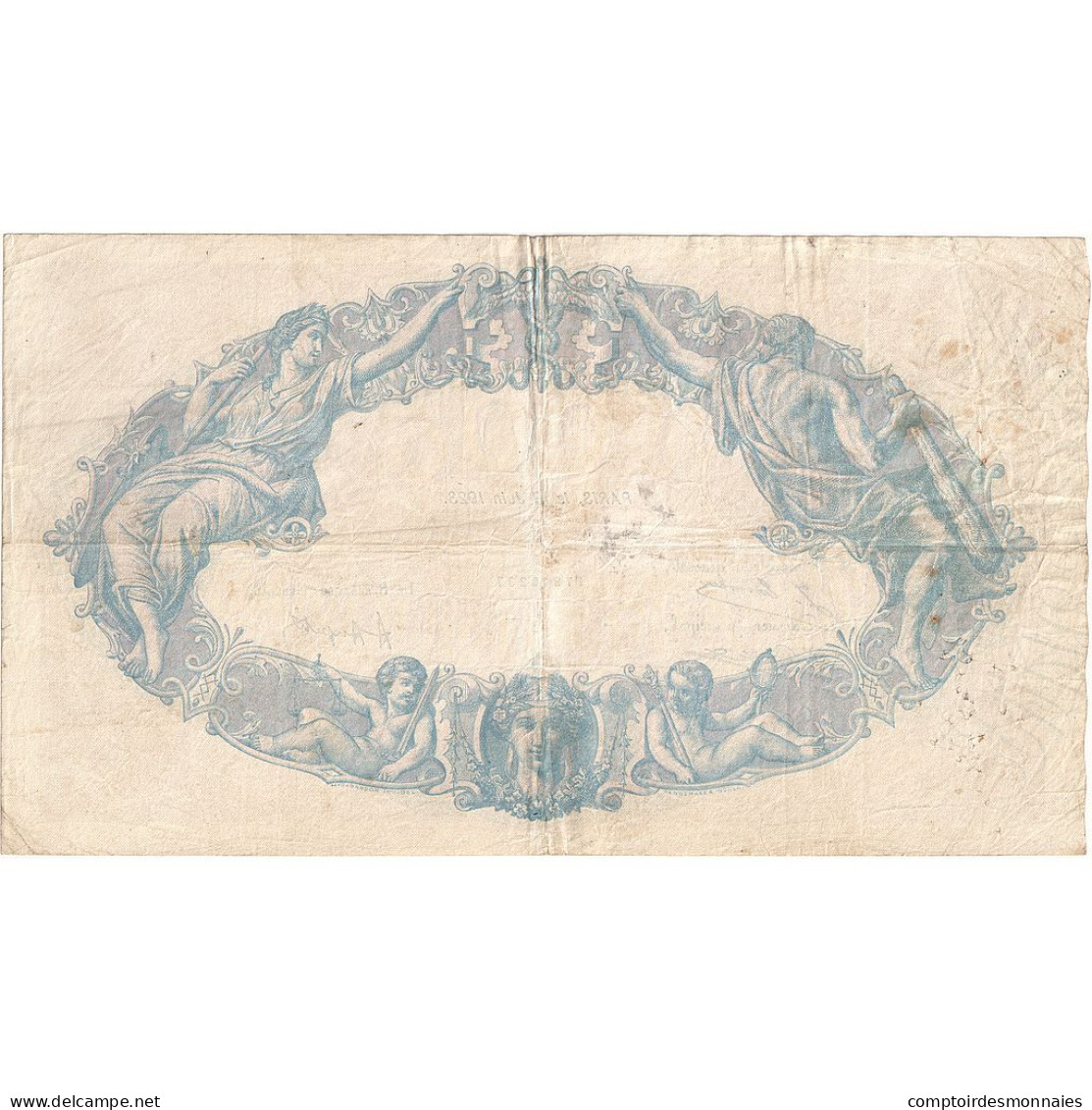 France, 500 Francs, Bleu Et Rose, 1923, O.689, TB+, Fayette:30.27, KM:66j - 500 F 1888-1940 ''Bleu Et Rose''