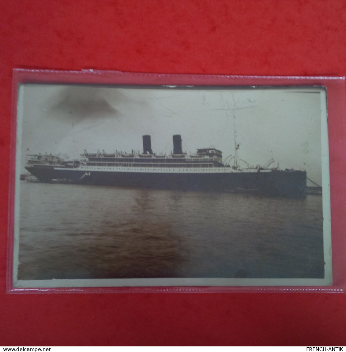 CARTE PHOTO BATEAU - Steamers