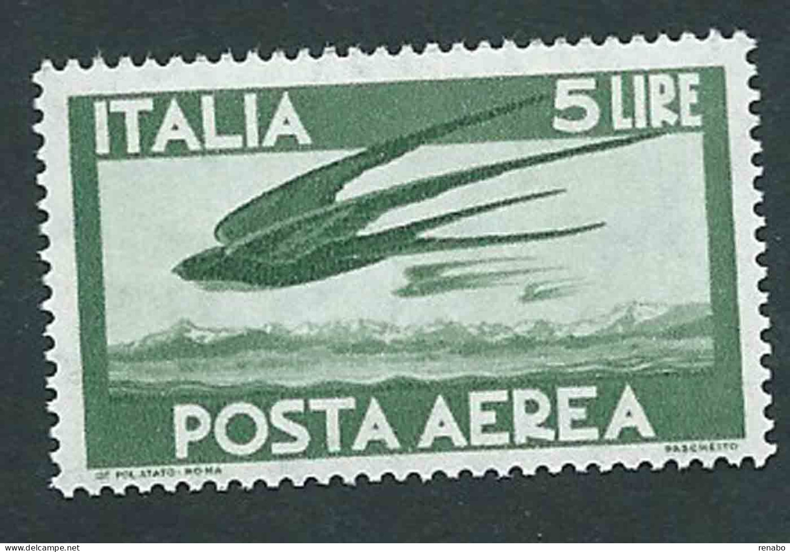 Italia, Italy, Italie, Italien 1962; Rondini In Volo, Swallows In Flight. Nuovo. - Zwaluwen