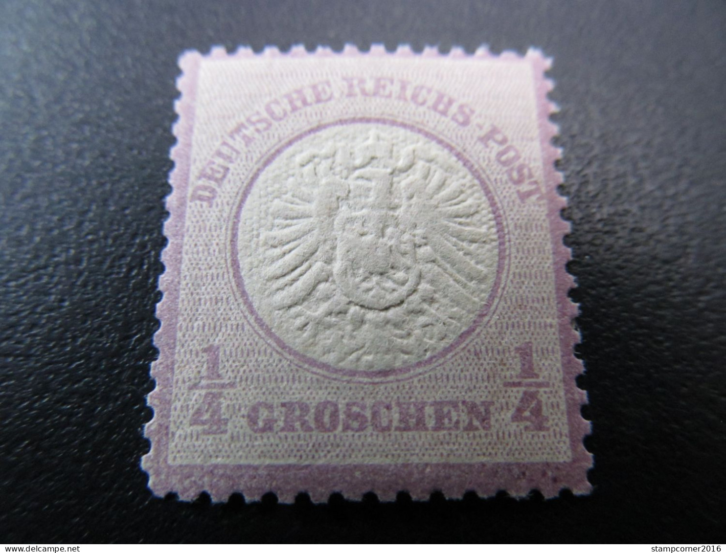 DR Nr. 16, 1872, Groβem Brustschild, Ungebraucht, BPP Gepruft,  Mi 110€  *DEL311* - Neufs
