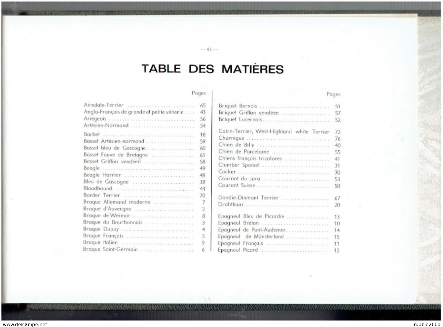 Les Chiens De Chasse. Monogaphies De Chiens D'arrêt, Chiens Courants, Terriers Et Lévriers. Manufrance. 1965 - Chasse/Pêche