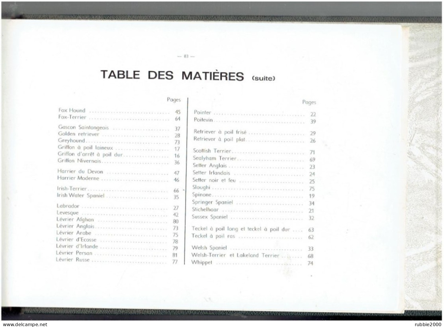 Les Chiens De Chasse. Monogaphies De Chiens D'arrêt, Chiens Courants, Terriers Et Lévriers. Manufrance. 1965 - Fischen + Jagen