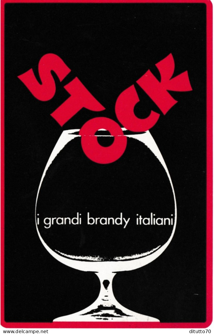 Calendarietto - Stock - I Grandi Brandy Italiani - Anno 1972 - Petit Format : 1971-80