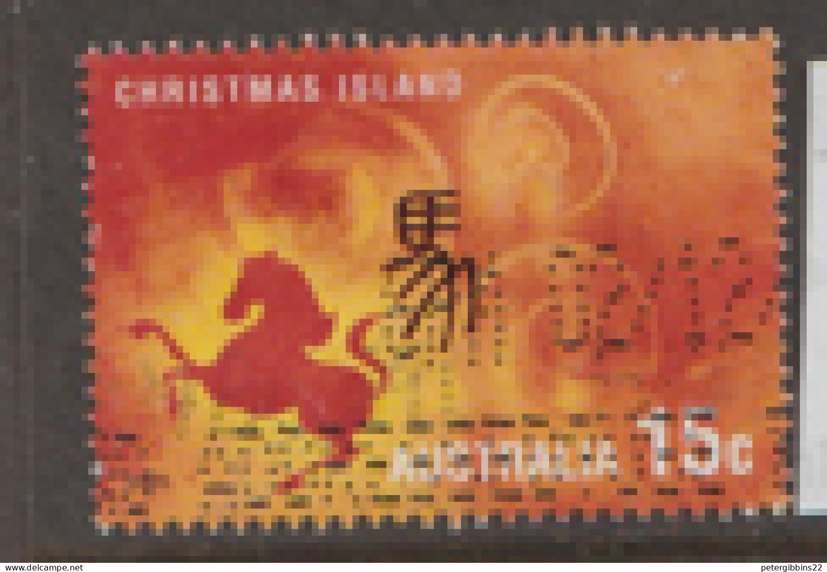 Christmas  Islands  2002   SG 498  Chinese New Year  Fine Used - Christmas Island