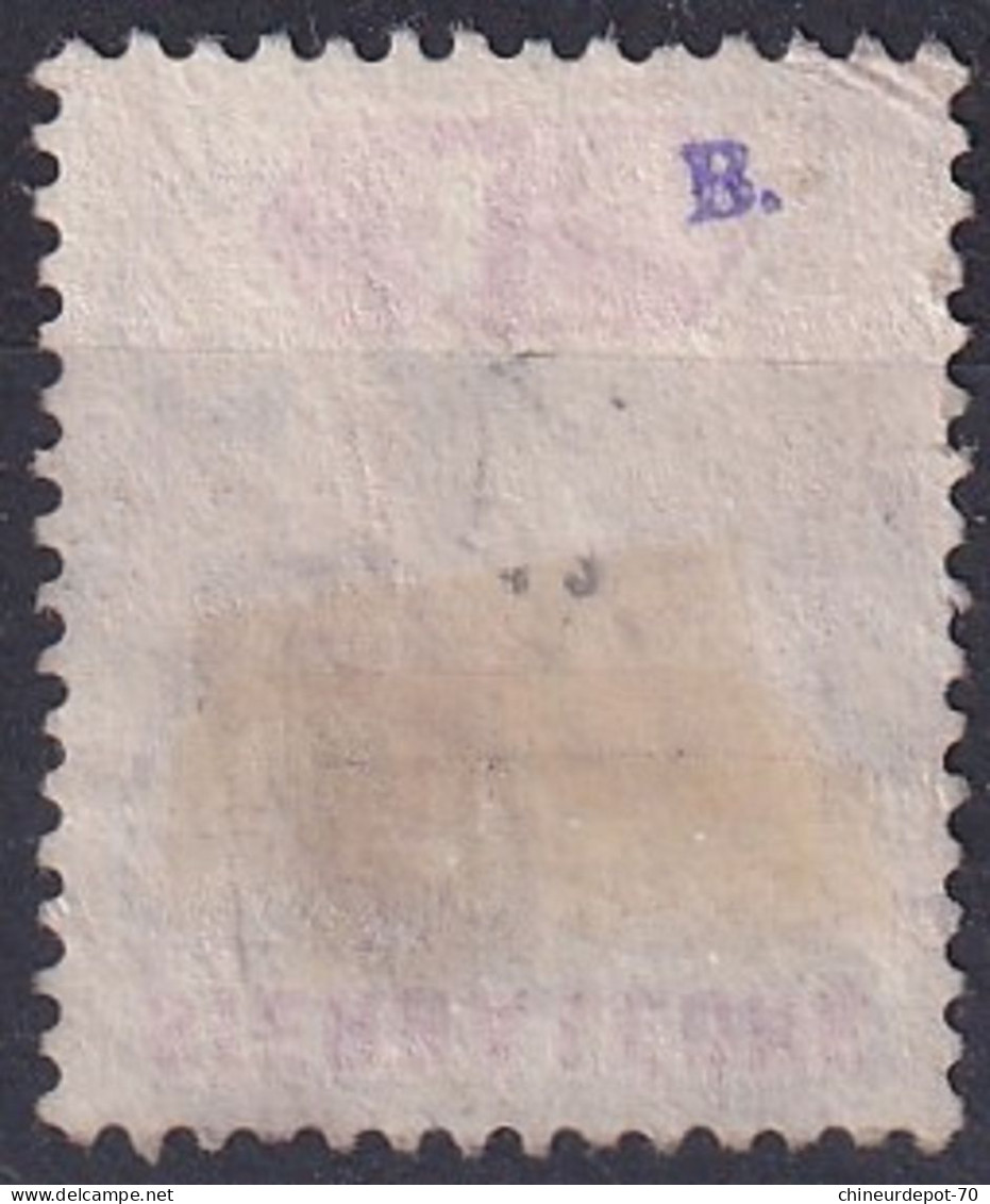 Sierra Leone Roi King Cachet  Freetown 1907 Signé Signature Verso - Sierra Leone (...-1960)