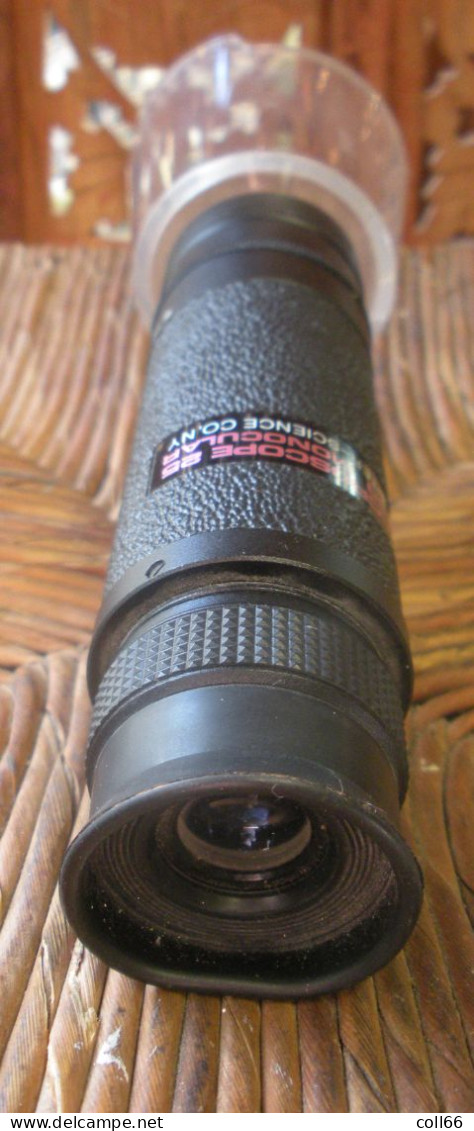 Astronomie Macroscope 25 8x30 Monocular Par RF Inter-Science Co N-Y Support Sacoche & Notice  Long 15.5 Cm 339g - Other & Unclassified