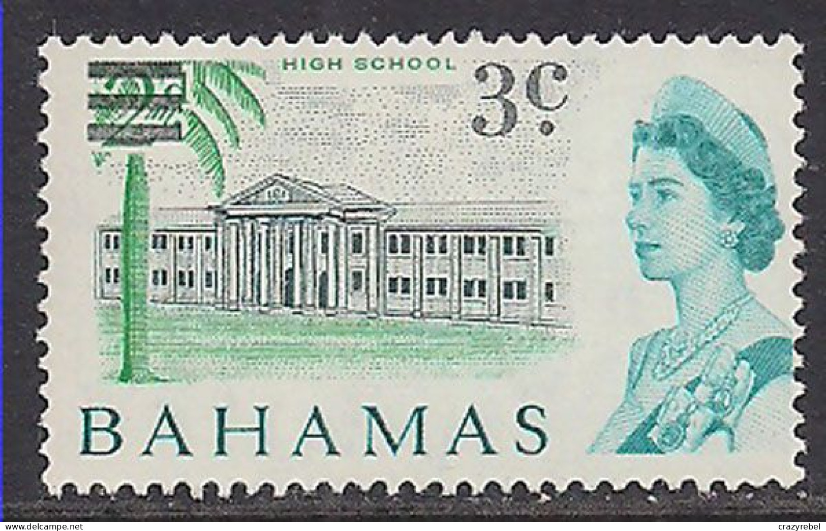 Bahamas 1966 QE2 3c SG 275 MNH  ( F562 ) - 1963-1973 Interne Autonomie