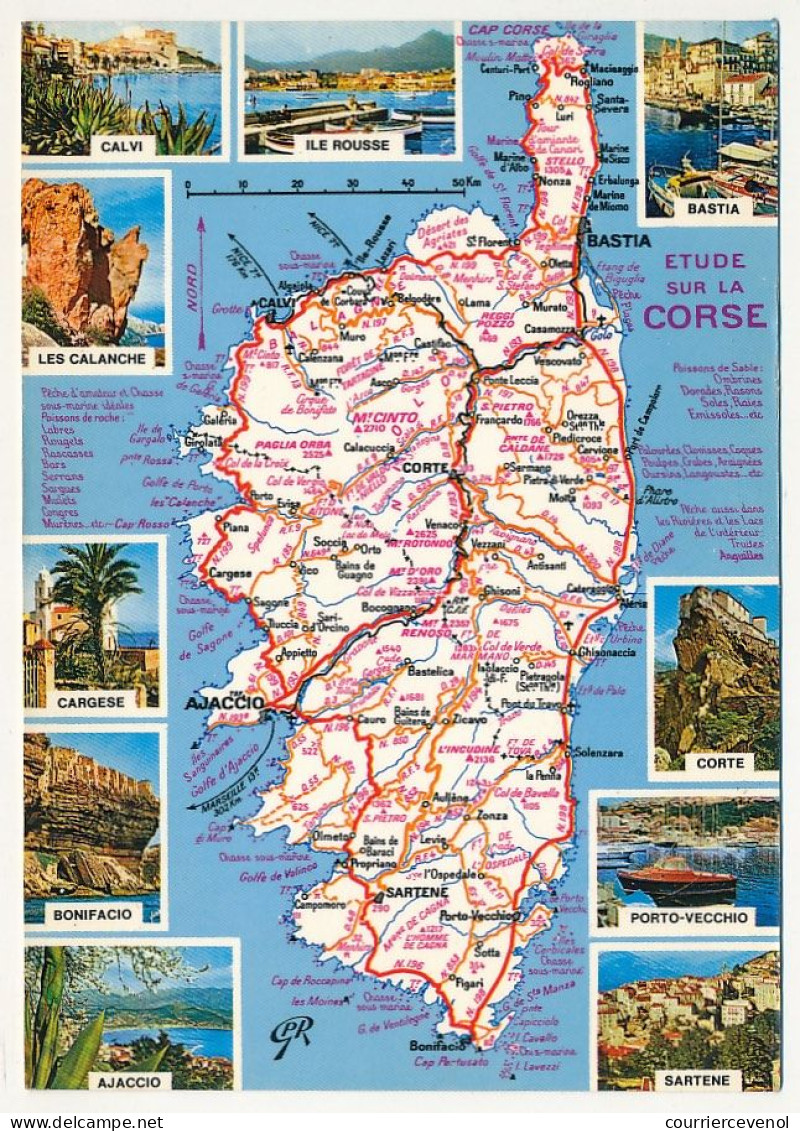 CPM - CORSE - Etude Sur La Corse - Autres & Non Classés