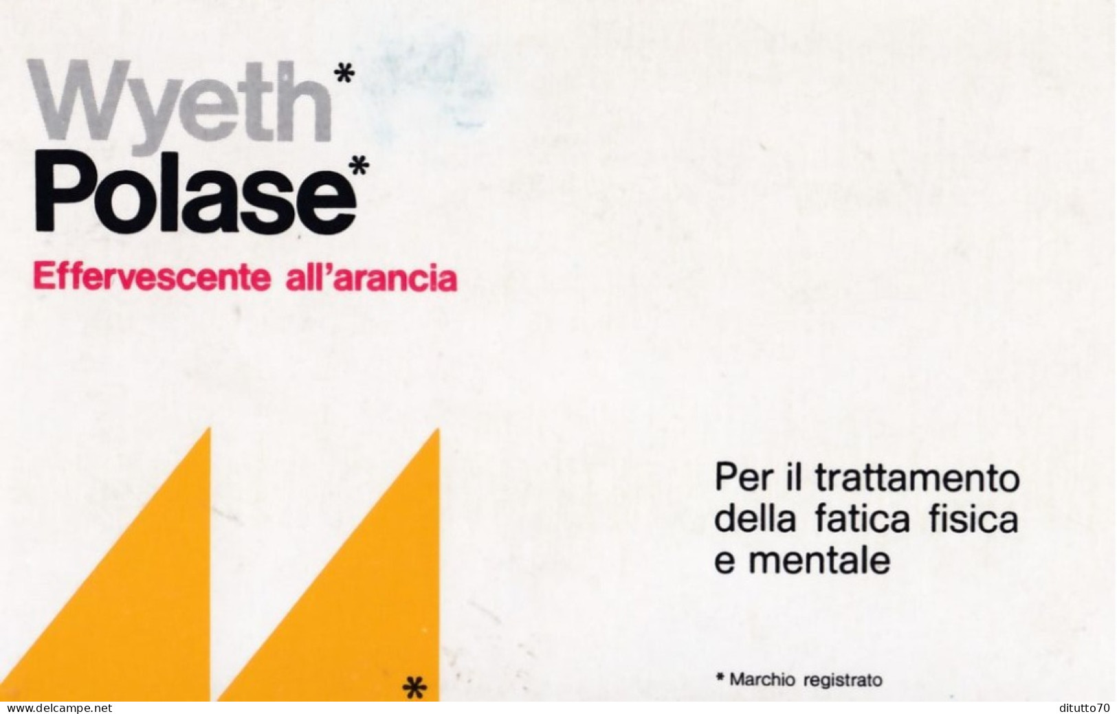 Calendarietto - Wyeth Polase - S.p.a. Aprilia - Latina - Anno 1977 - Petit Format : 1971-80