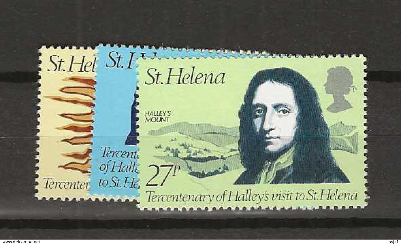 1977 MNH Saint Helena Mi 301-03 Postfris** - Saint Helena Island