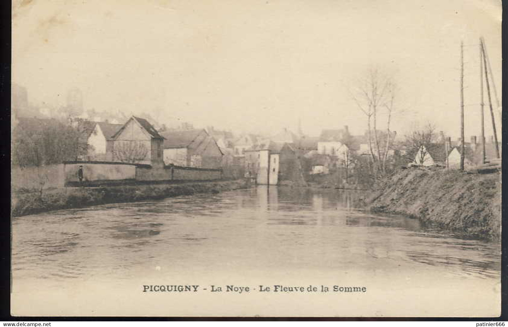 Picquigny La Noye Le Fleuve De La Somme - Picquigny