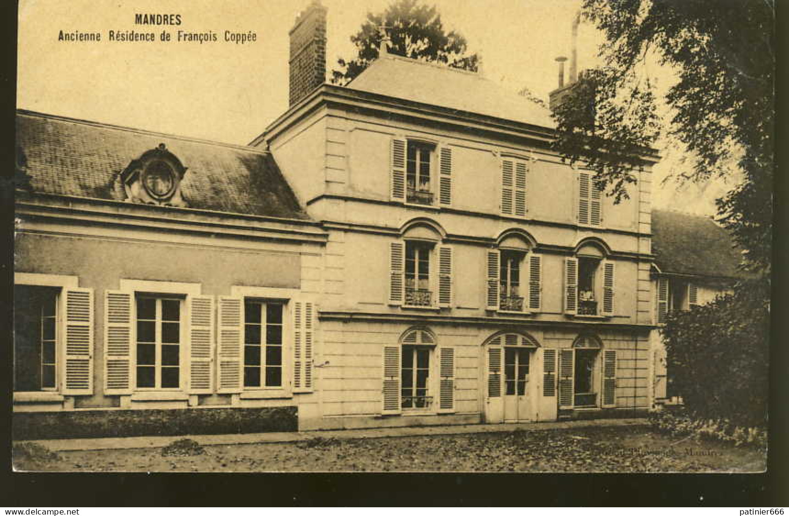 Mandres Ancienne Residence De François Coppée - Mandres Les Roses