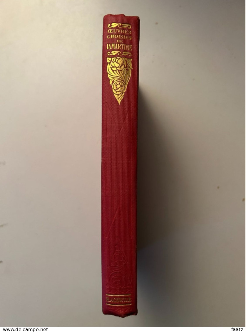 Oeuvres Choisies De Lamartine (Hachette - Non Daté, Estimation 1930-40) - Autores Franceses