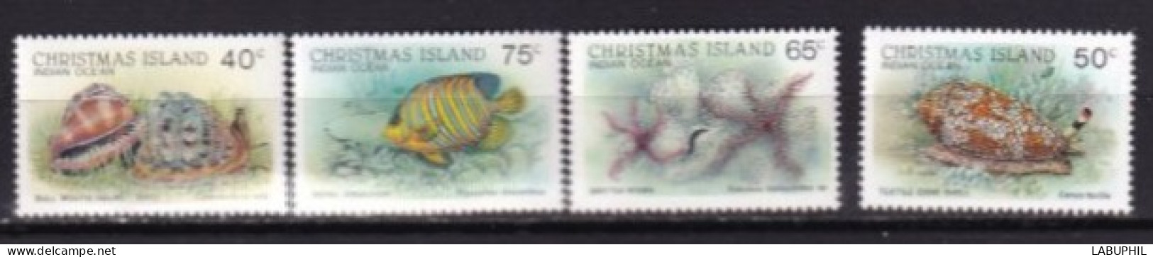 CHRISTMAS  NEUFS MNH ** 1987 ANIMAUX - Christmas Island