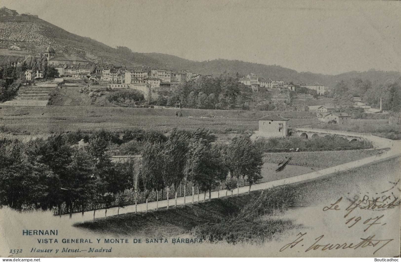 Hernani : Vista General Y Monte De Santa Barbara (1907) - Sonstige