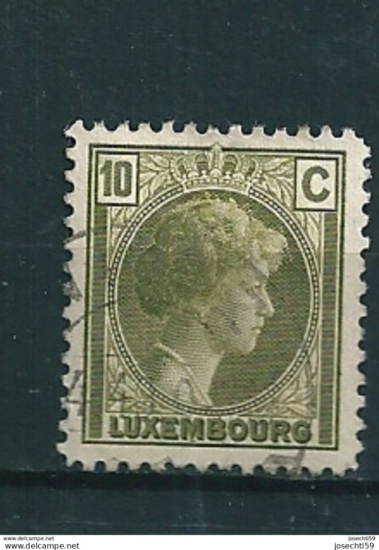 N°  165 Grande-duchesse Charlotte TIMBRE Luxembourg (1926) Oblitéré - Gebraucht