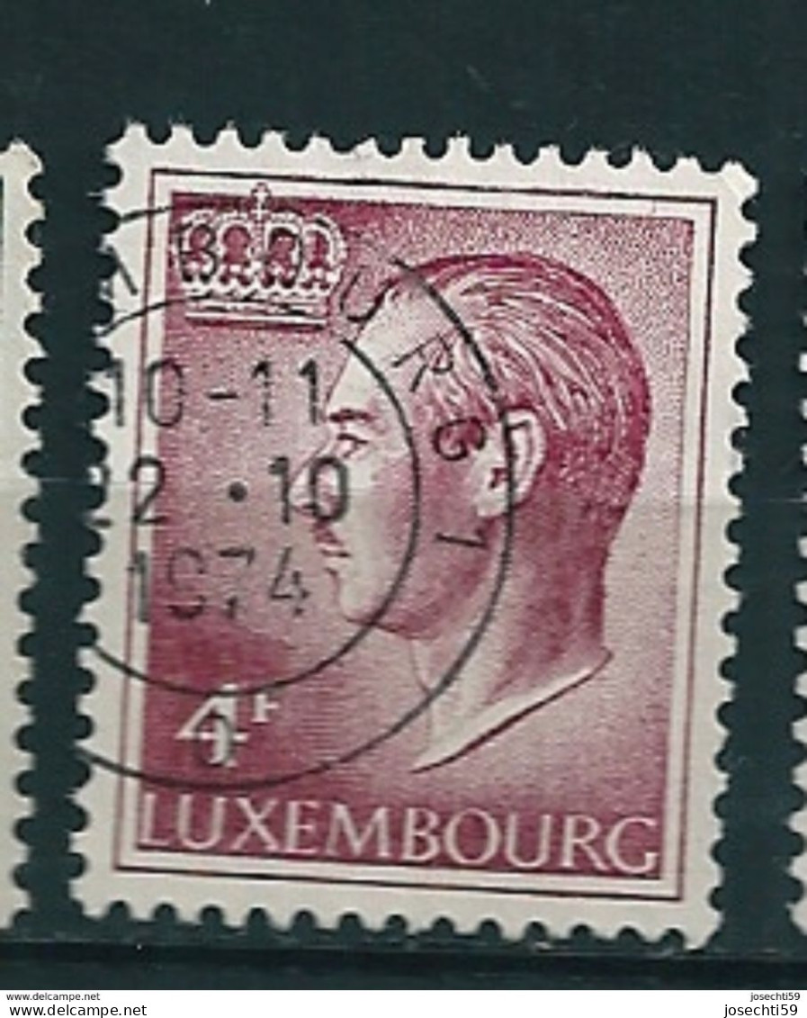 N° 779 Grand Duc Jean   TIMBRE Luxembourg (1971) Oblitéré - Oblitérés