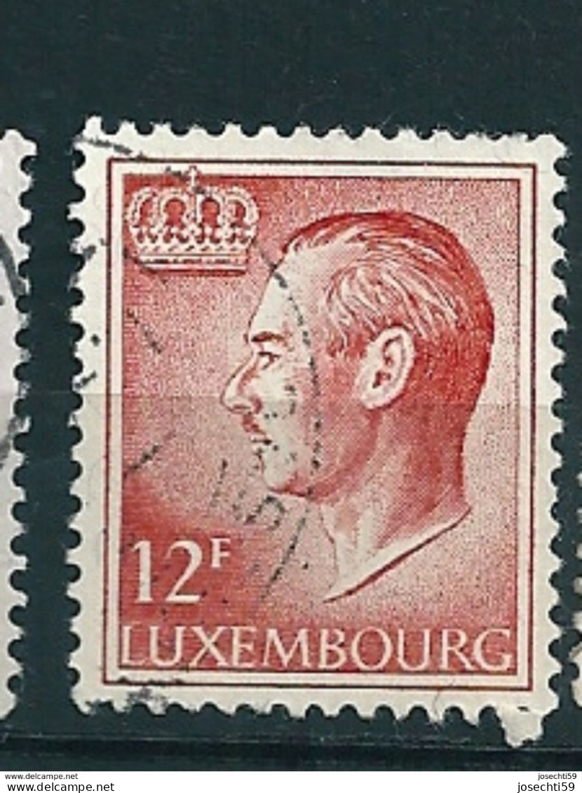 N° 870 Grand Duc Jean   TIMBRE Luxembourg (1975) Oblitéré - Gebraucht