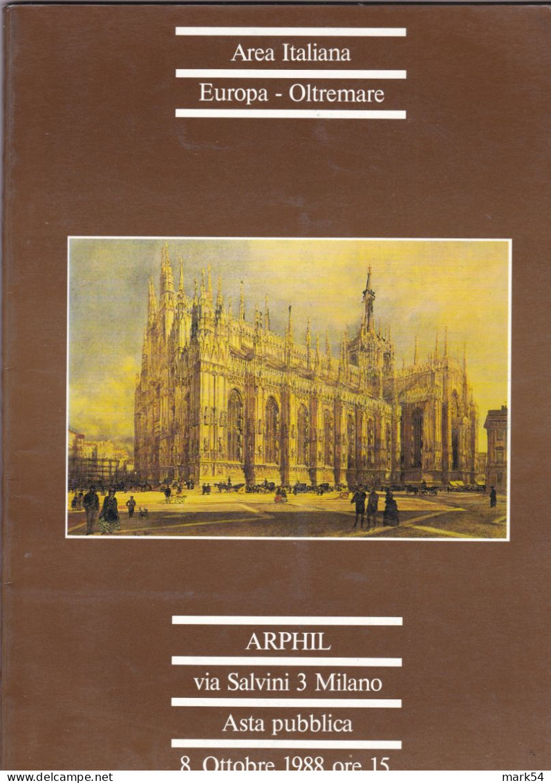 Arphil Lotto Di Quattro Vecchi Cataloghi Dal 1988 Al 1992 - Italia