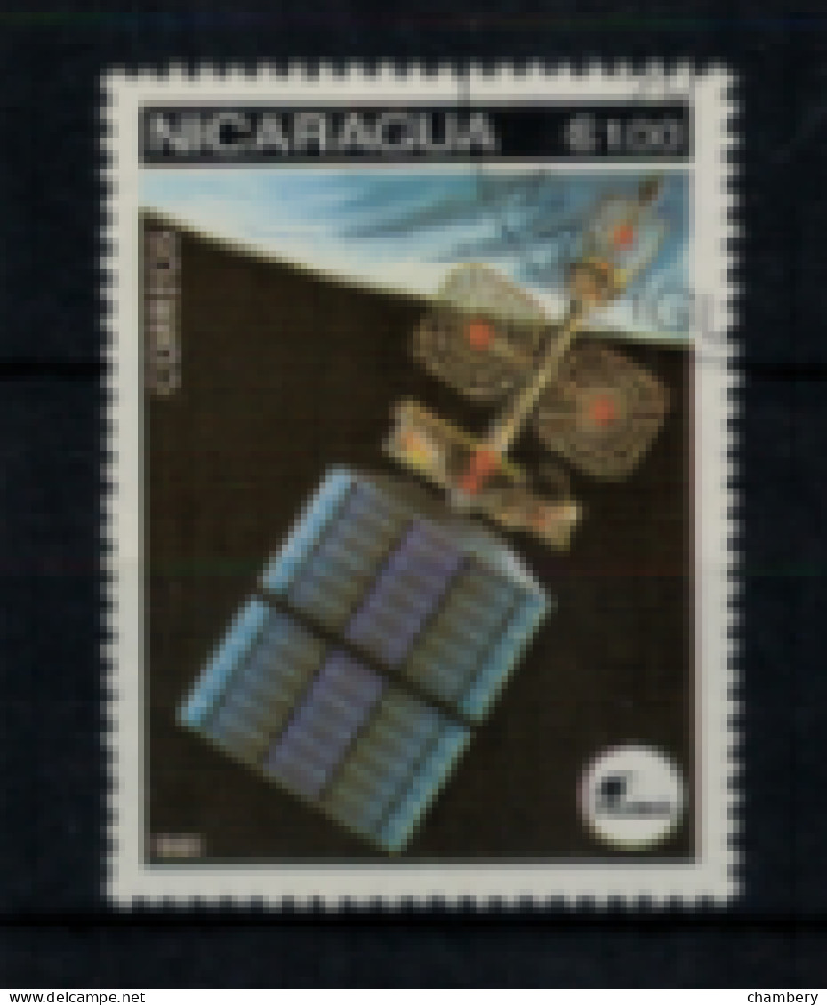 Nicaragua - "Intelstat : Antennes Déployées" - Oblitéré N° 1166 De 1981 - Nicaragua