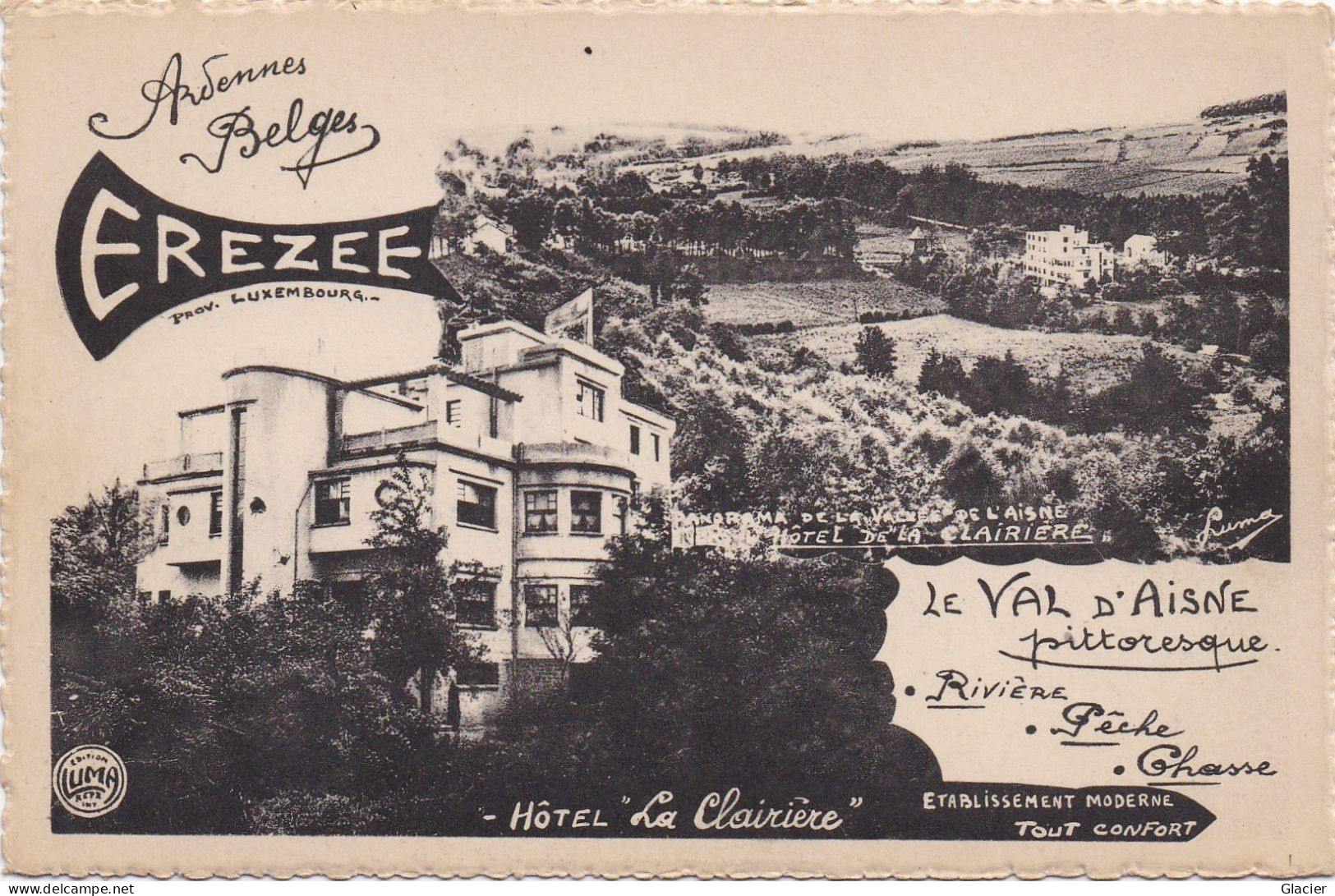 Hôtel La Clairiere à Érezée ( Vallée De L' Aisne ) - Ardennes Belges - Erezee