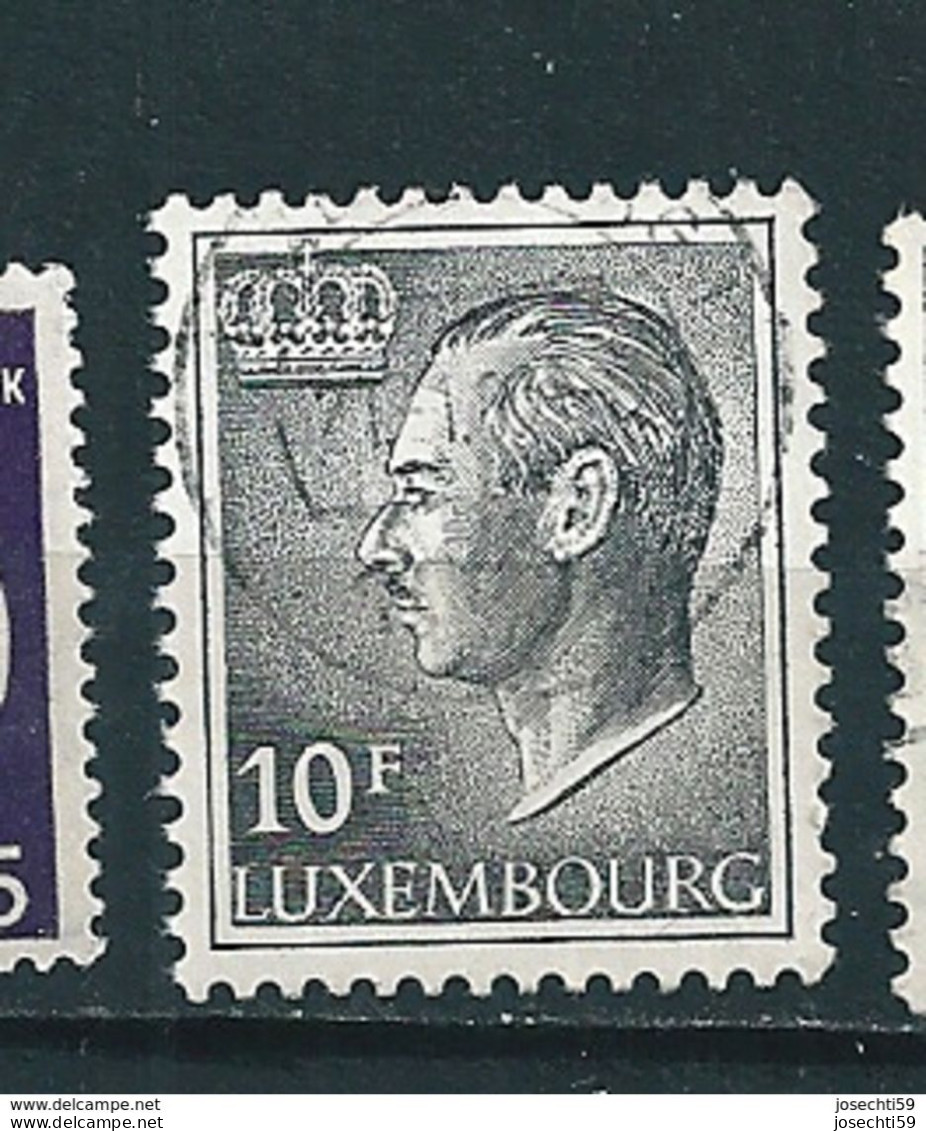 N° 853 Grand Duc Jean  10 Frs Timbre Luxembourg (1975) Oblitéré - Used Stamps