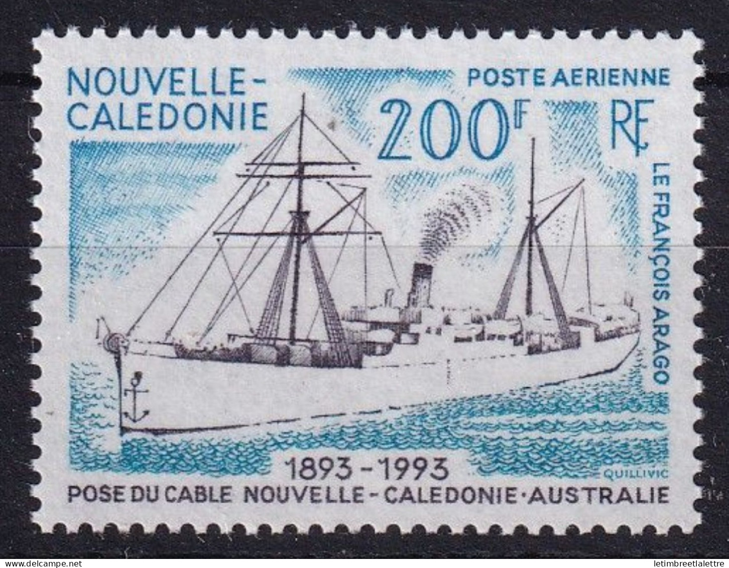 Nouvelle Calédonie - Poste Aérienne - YT N° 306 ** - Neuf Sans Charnière - 1993 - Neufs