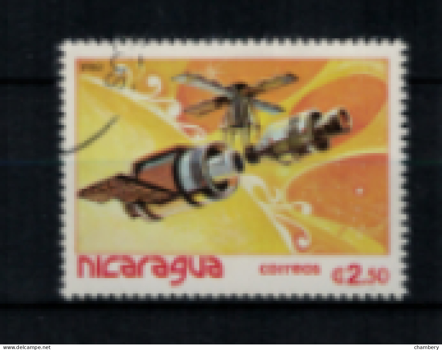 Nicaragua - "Conquêtes Spatiales : Sattelites Divers" - Oblitéré N° 1188 De 1982 - Nicaragua