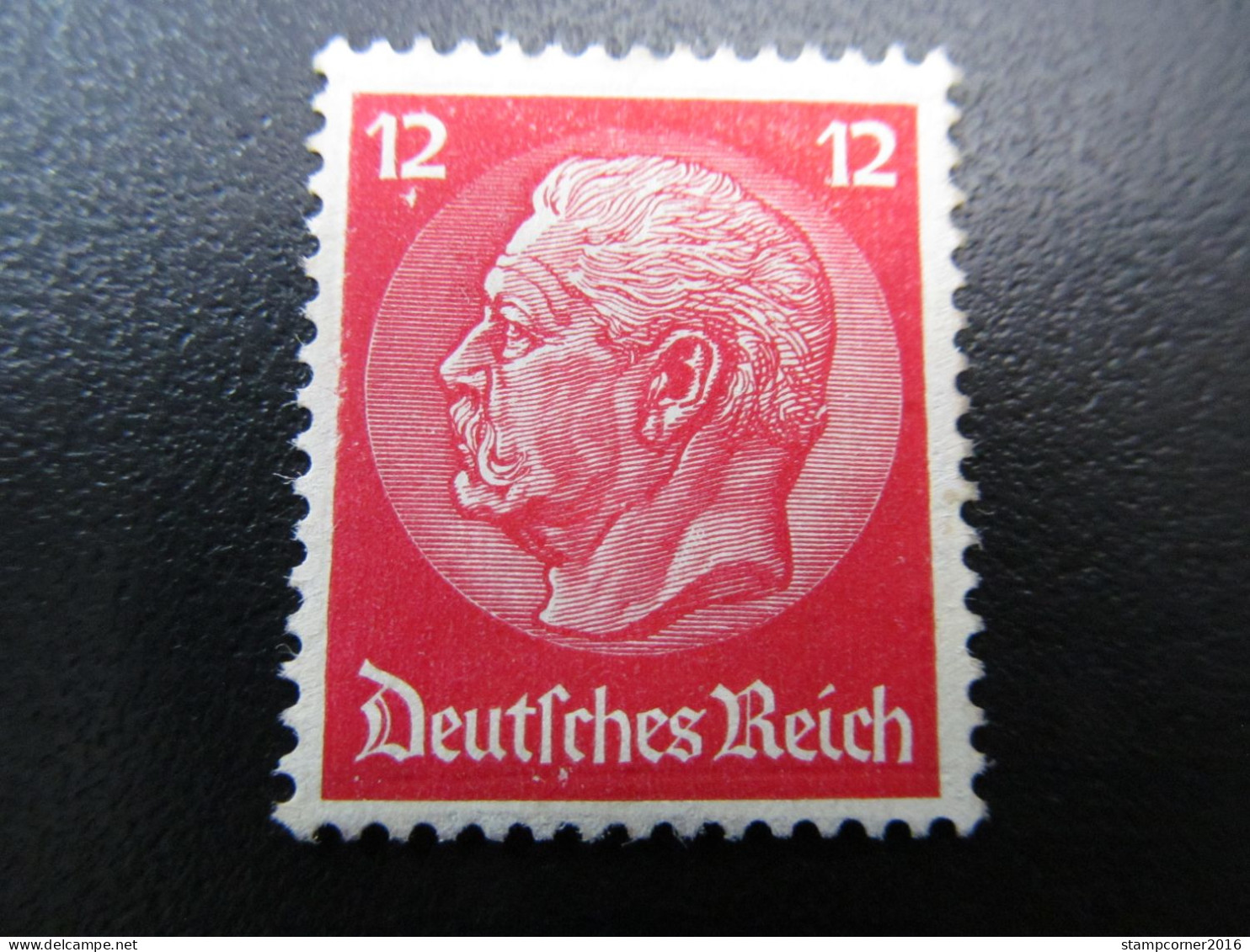DR Nr. 487, 1933, Hindenburg, Postfrisch, Alt Signatur, Mi 20€  *DEL321* - Ongebruikt