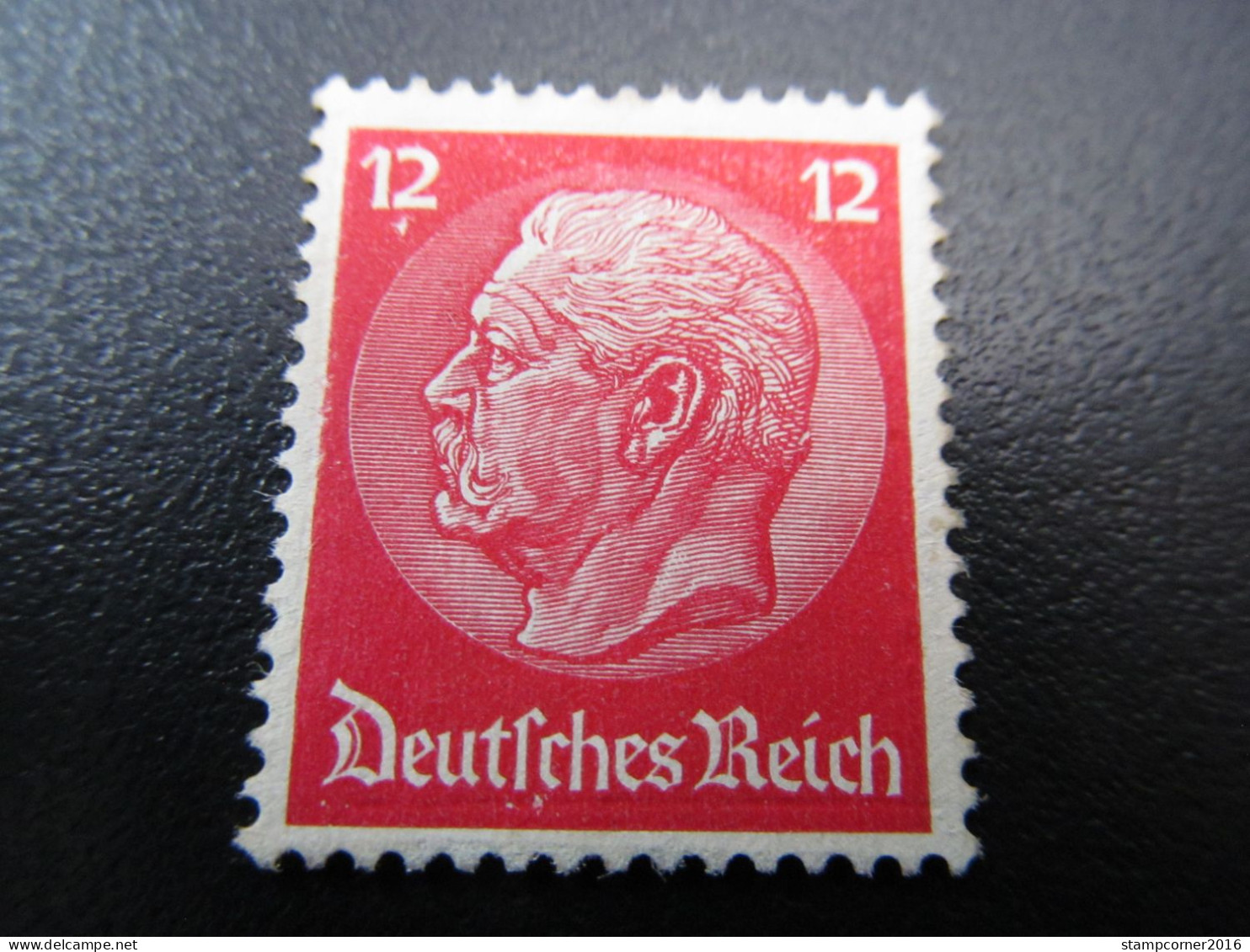 DR Nr. 487, 1933, Hindenburg, Postfrisch, Alt Signatur, Mi 20€  *DEL321* - Ongebruikt