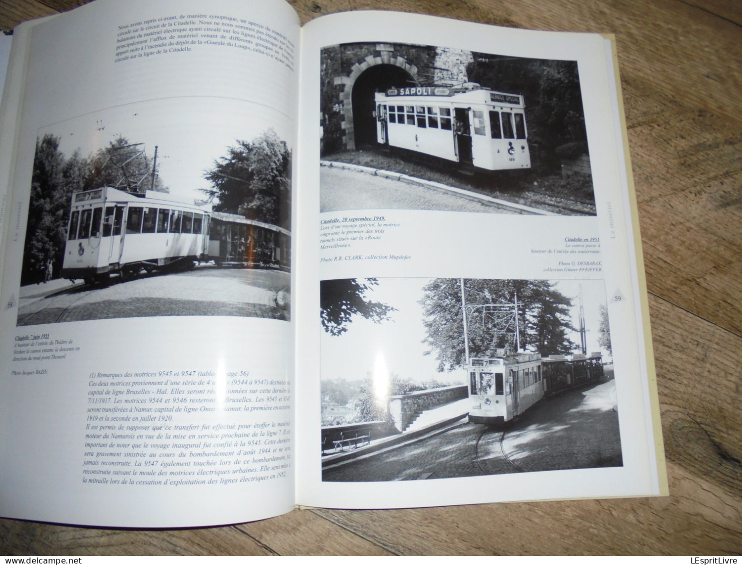 NAMUR LA CITADELLE LE FUNICULAIRE ET LE TRAM Régionalisme Vicinal Trams SNCV Tramways Ligne Merveilleuse Réseau