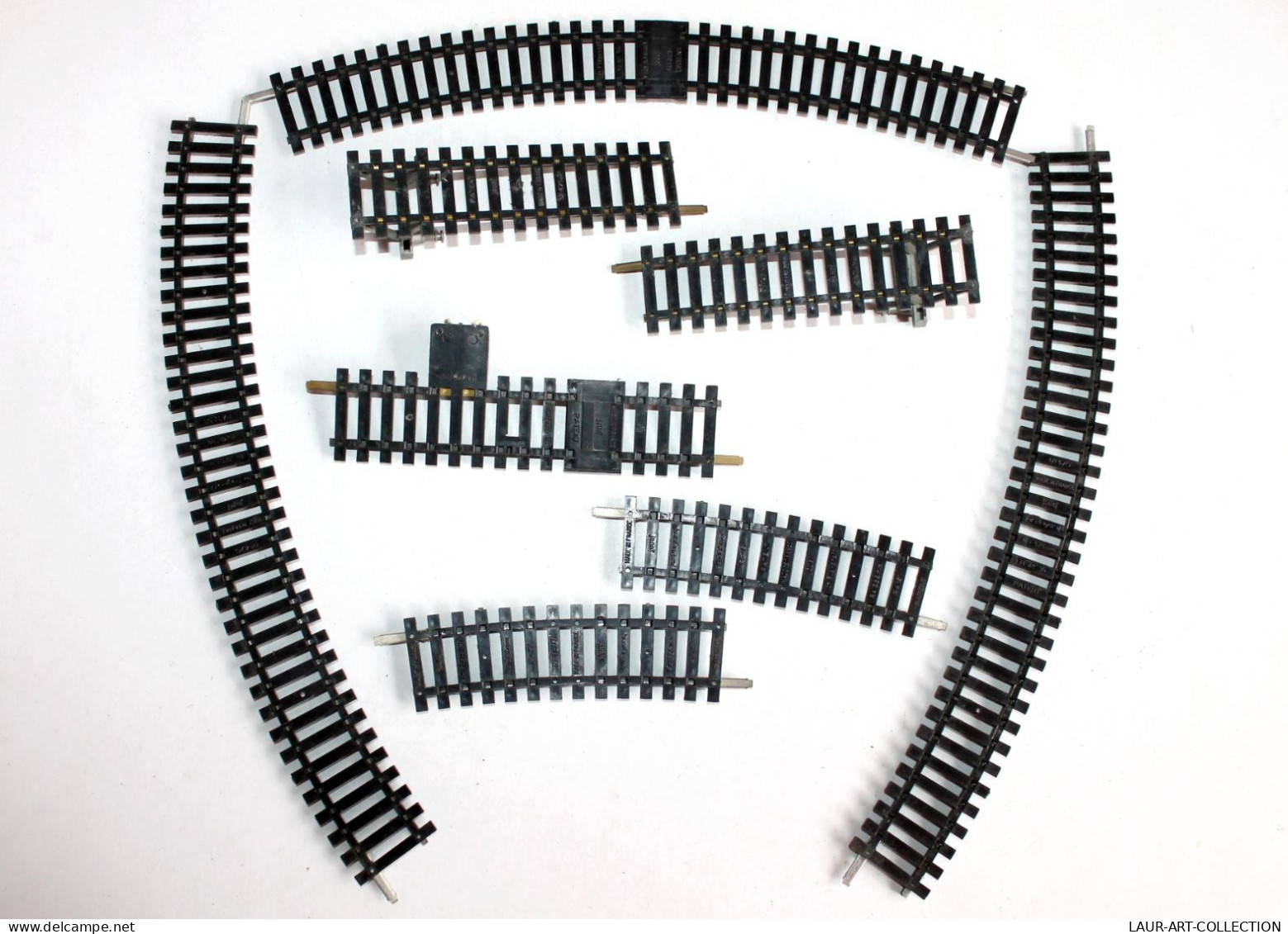 JOUEF HO 8 RAIL 2 COUPURE 2 BUTOIR 4 COURBE 2 N470 R=325mm R=12 3/4 Et 2 R=385mm, MODELISME FERROVIAIRE TRAIN (2105.268) - Vías Férreas