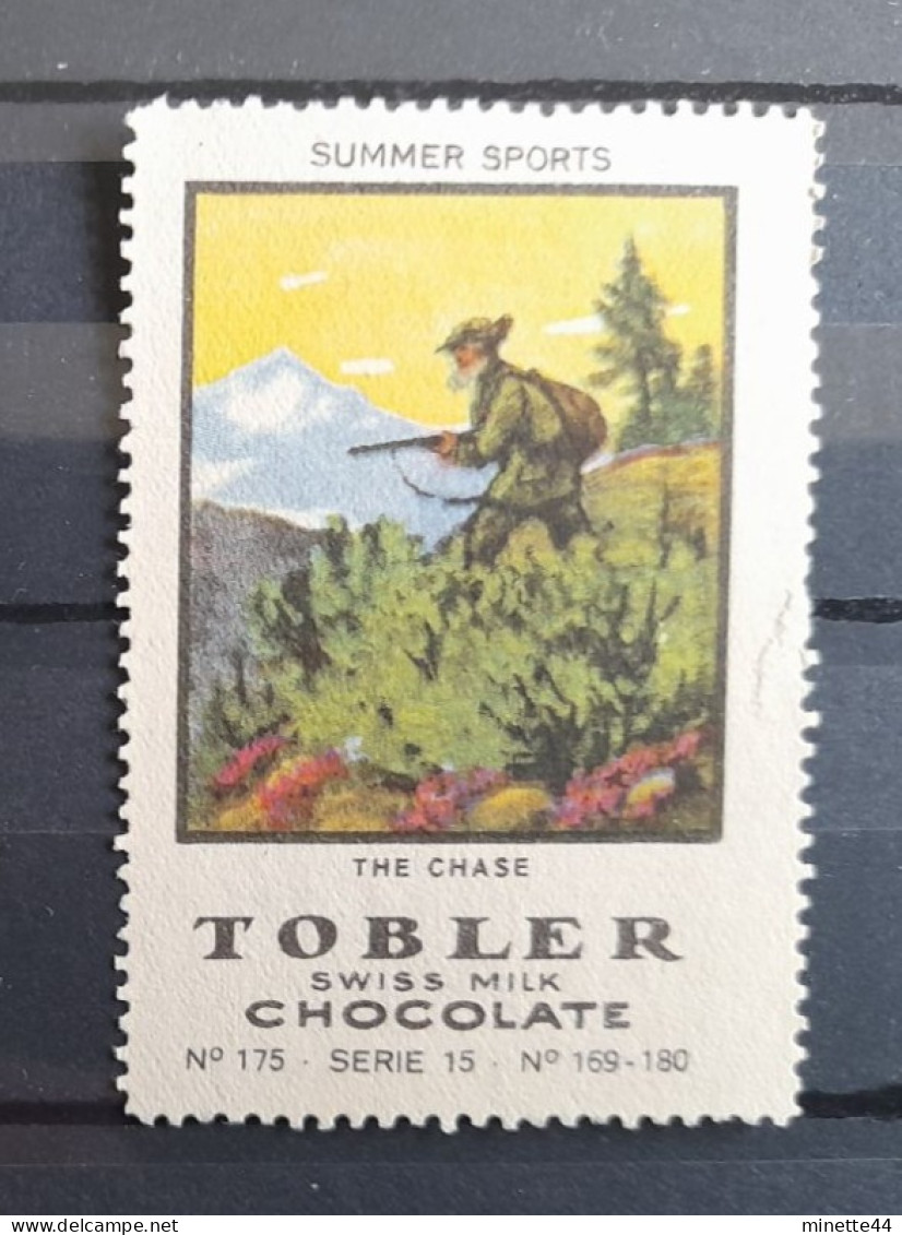 SUISSE NESTLE 1900' TOBLER CHOCOLATE  JEUX GAMES CHOKOLADO  CHASSE CHASE - Non Classés