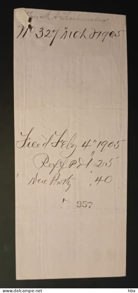 Decorative Promissory Note #10 - 1898 - Autres & Non Classés