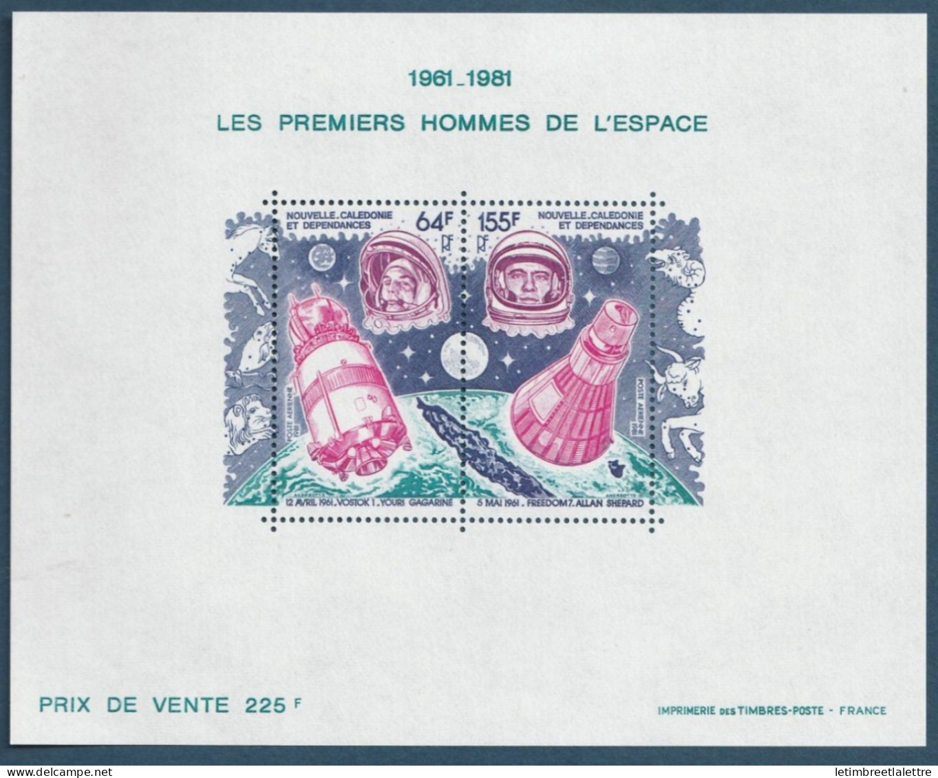 Nouvelles Calédonie - Bloc Feuillet - YT N° 4 ** - Neuf Sans Charnière - 1981 - Blocks & Sheetlets