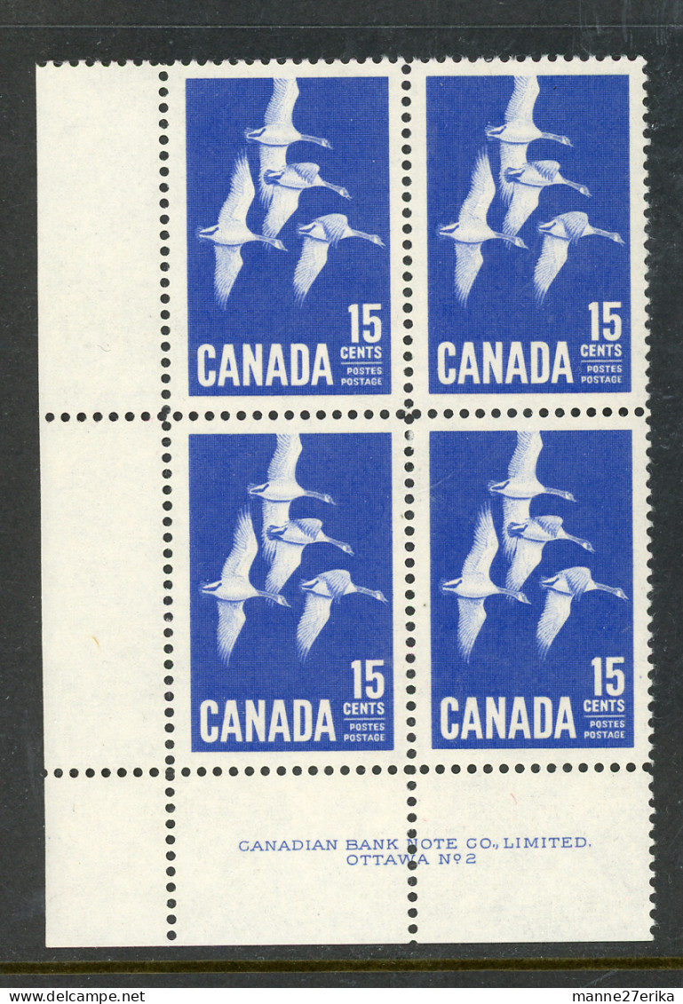 Canada MNH 1963-64 Definitives "Canada Goose" - Unused Stamps