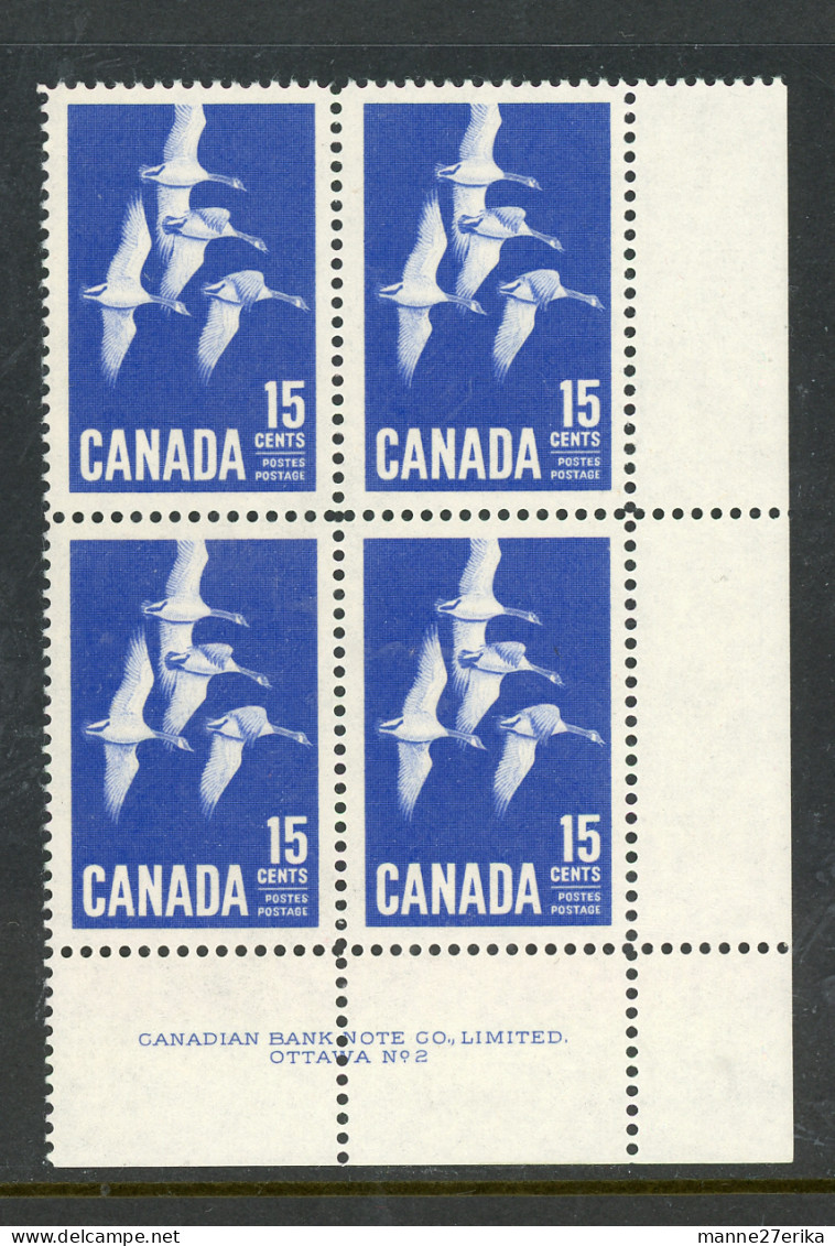 Canada MNH 1963-64 Definitives "Canada Goose" - Unused Stamps