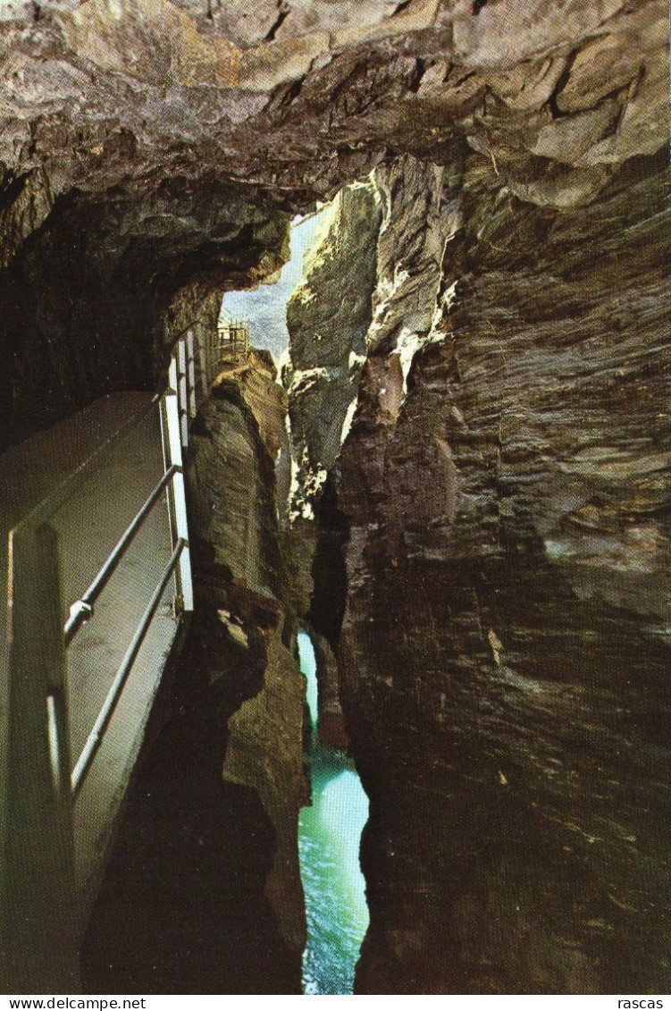 CPM - K - SUISSE - GRISONS - VIAMALASCHLUCHT BEI THUSIS - GORGES DE LA VIAMALA - Thusis