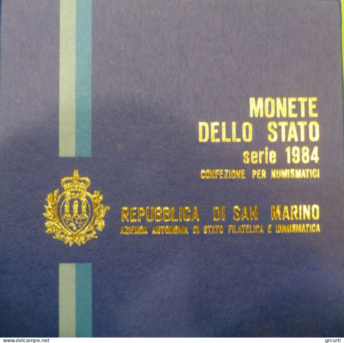 San Marino - 1982÷86 - 5 Serie divisionali - Gig. 240÷244