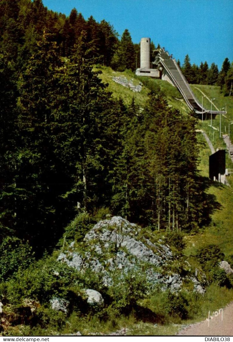 SAINT-NIZIER-DE-MOUCHEROTTE   ( ISERE )    PORTE DU VERCORS . LE TREMPLIN OLYMPIQUE - Vercors