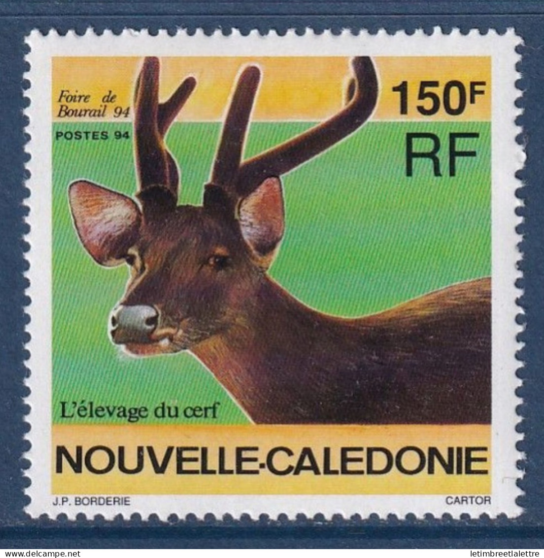 Nouvelle Calédonie - YT N° 664 ** -  Neuf Sans Charnière - 1994 - Unused Stamps