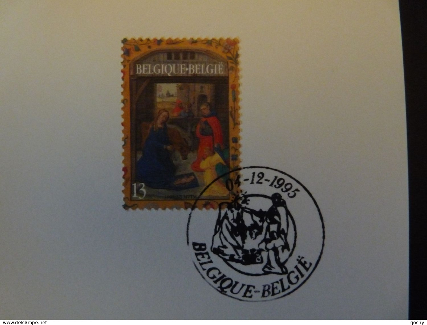 BELGIUM :  N° 2622 Noël Carte Souvenir - Volantini Postali