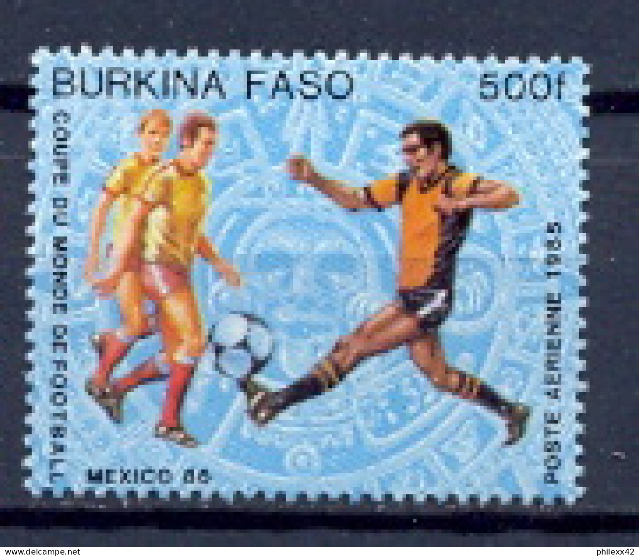 Burkina Faso 108 N° 31 Football (Soccer) COUPE DU MONDE MEXICO 1986 - 1986 – Mexico