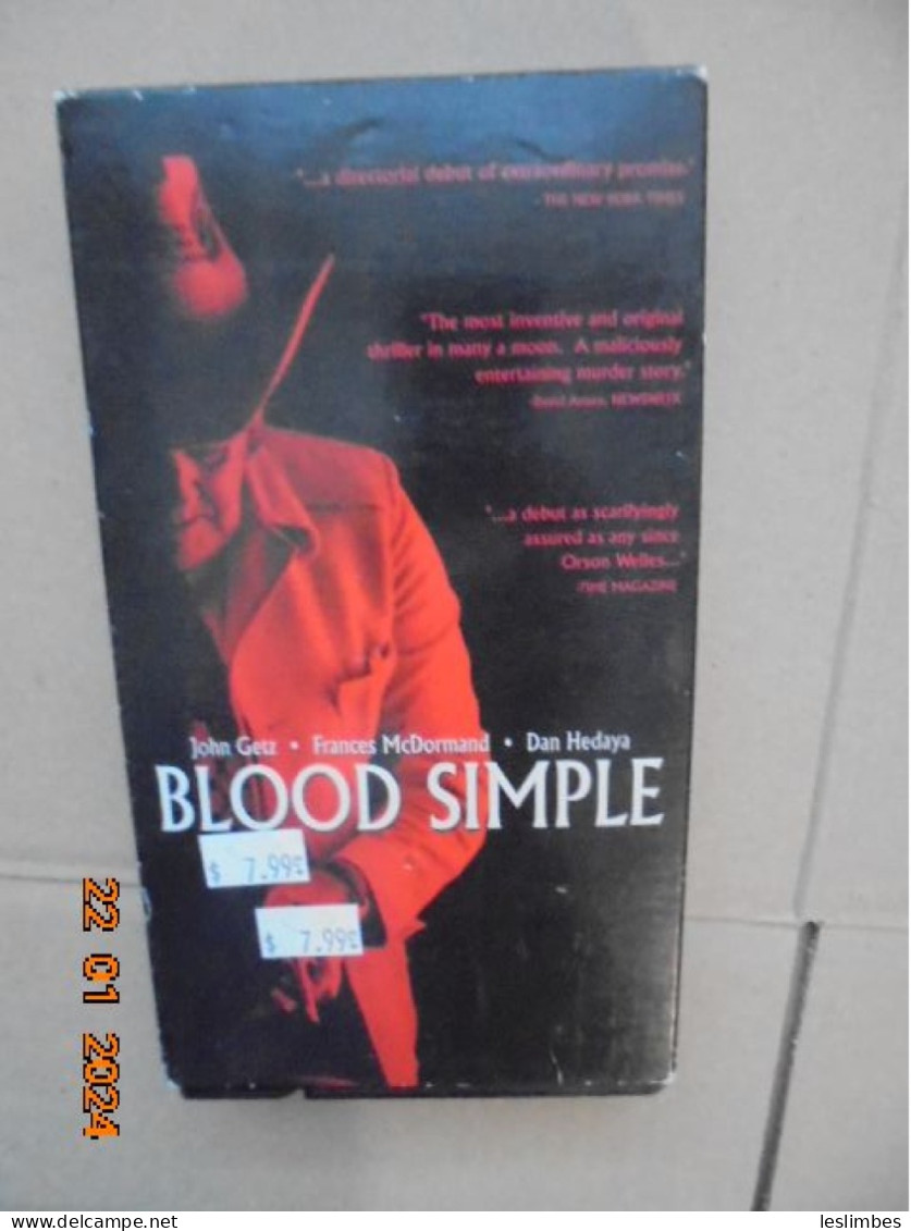 Blood Simple - Ethan And Joel Coen - Krimis & Thriller