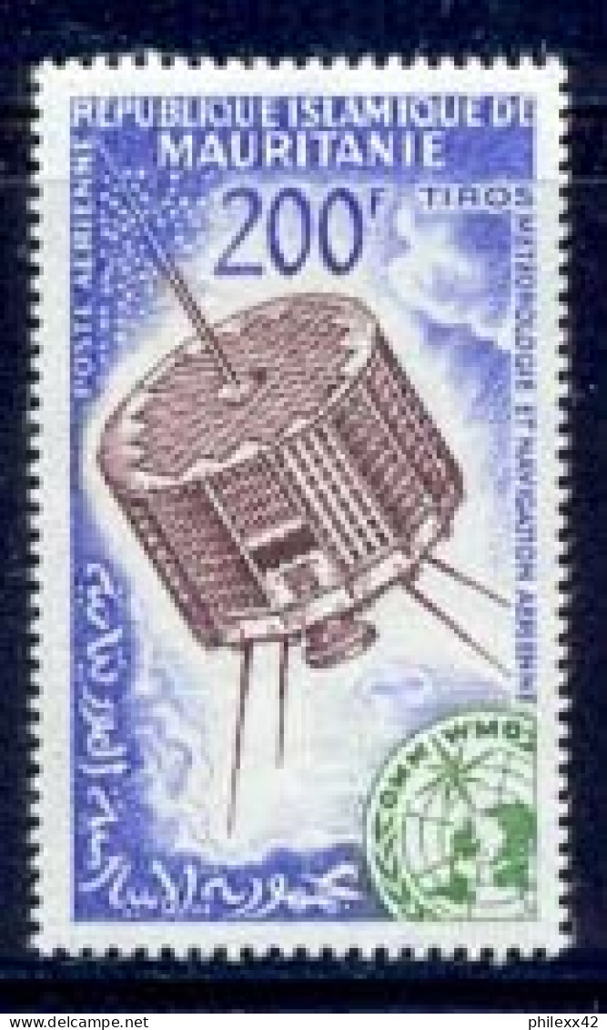 Mauritanie 052 PA N°30 Journée Mondiale De La Météorologie Satellites 1963 MNH ** - Clima & Meteorología