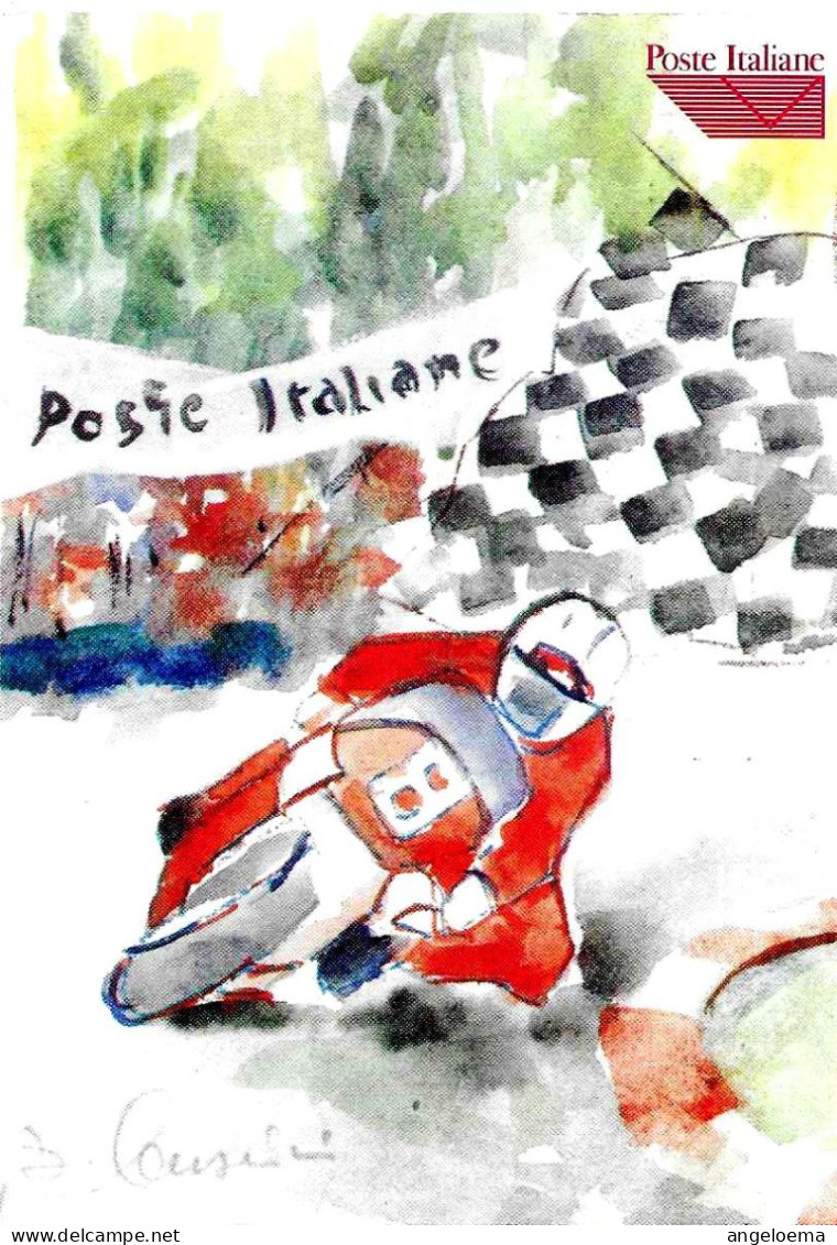 ITALIA ITALY -1996 IMOLA (BOLOGNA) 1° GP Campionato Mondo Motociclismo Su Cartolina Speciale - Annullo A Targhetta -4494 - Motorbikes