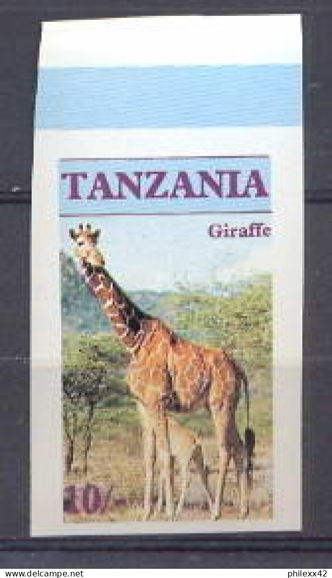 Tanzanie (Tanzania) 048a N°286 Girafe Girafa Faune (Animals & Fauna) Non Dentelé Imperf MNH ** - Giraffes