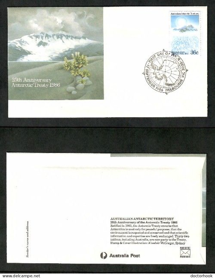 AUSTRALIAN ANTARCTIC TERRITORY   Scott # L 75 ON FDC---OS-757 - FDC